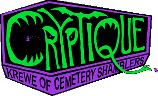 Cryptique Krewe of Cemetery Shamblers logo