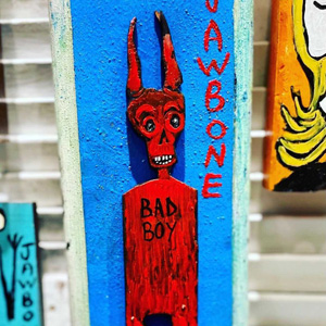 Bad Boy devil painting by Jawbone