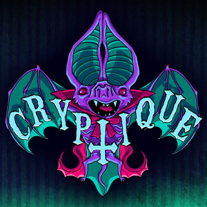 Cryptique vampire bat-de-lis design by Manning Krull